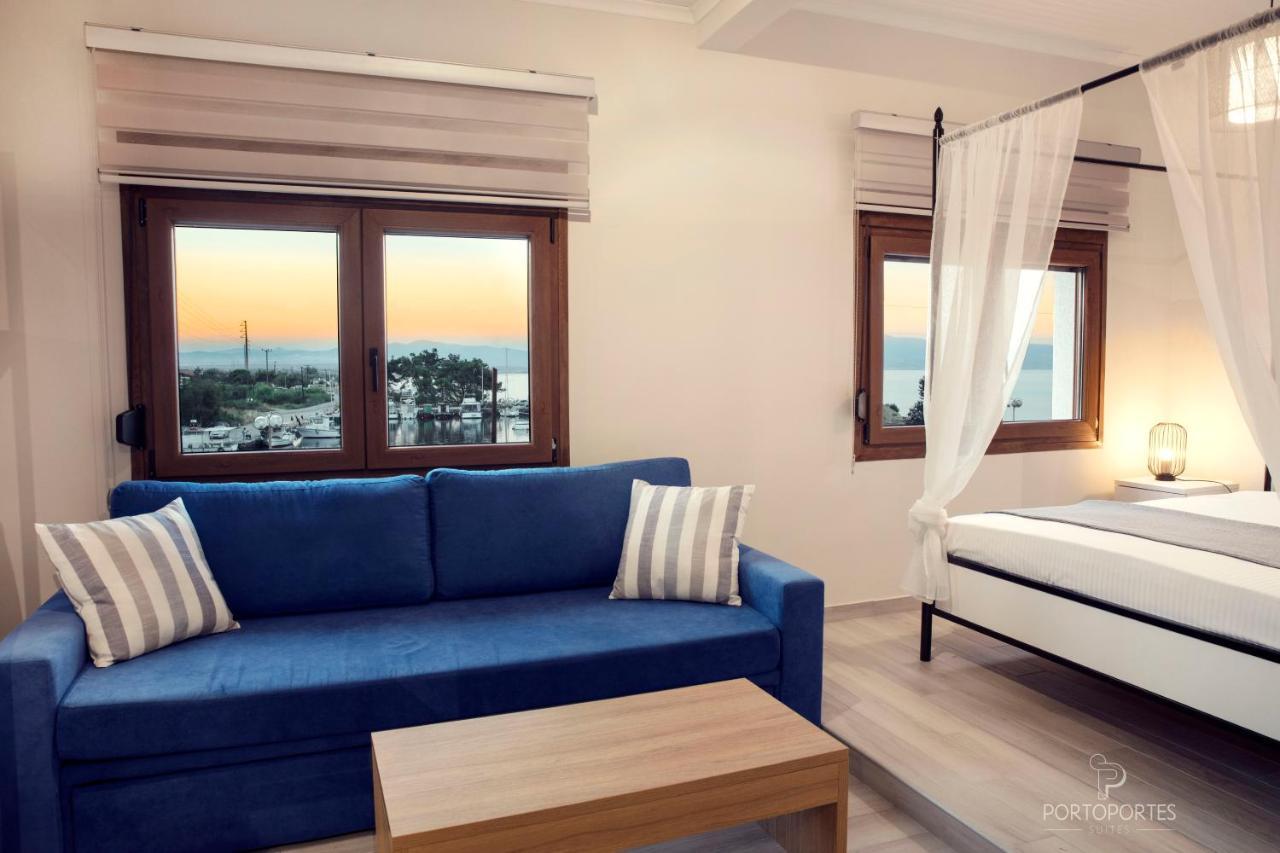 Porto Portes Suites Nea Poteidaia Buitenkant foto